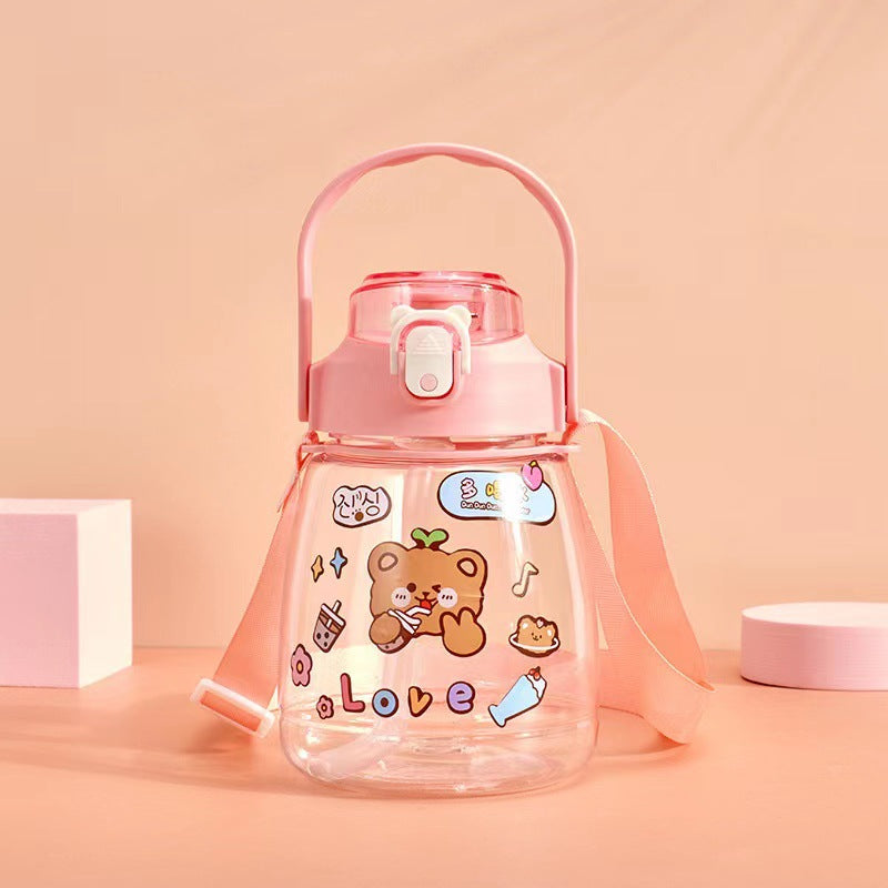 Botella de Agua "Barrigona" Kawaii 1300ml