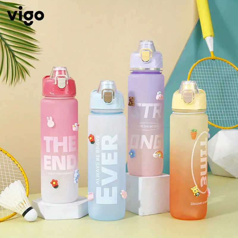 Botella de Agua Motivacional "Gradient Glow"