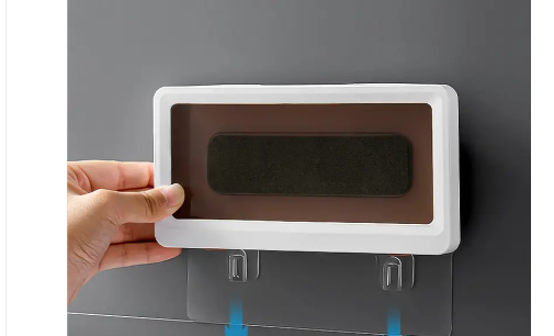 Soporte de Pared Impermeable y Táctil para Celular (Anti-Empañamiento)