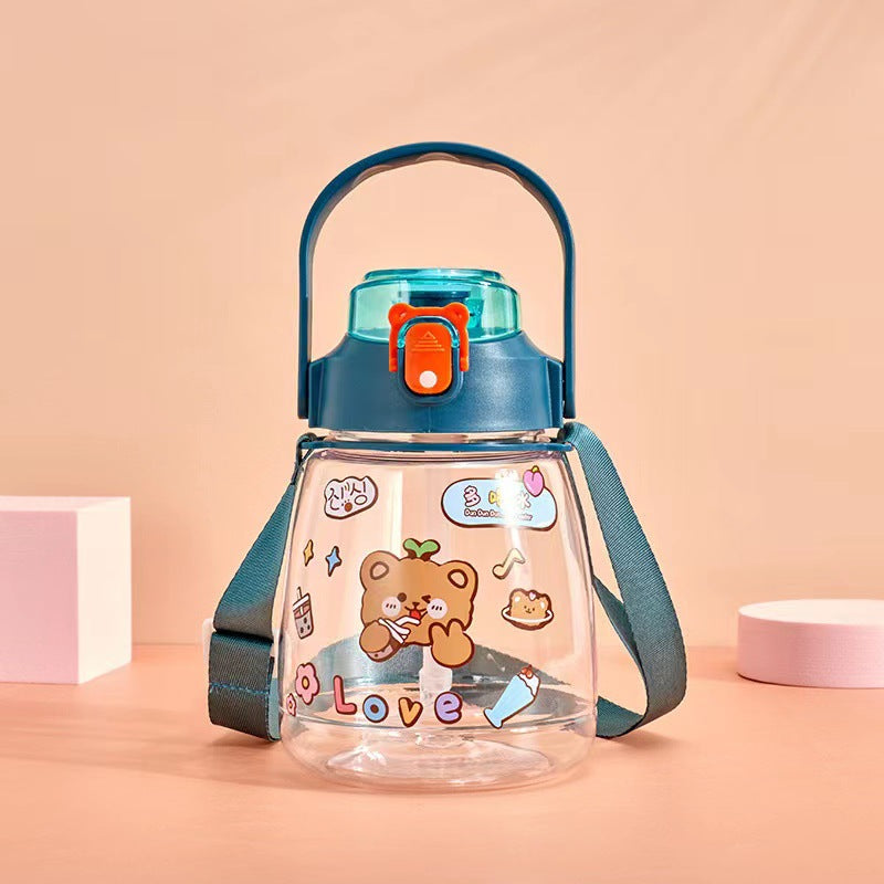 Botella de Agua "Barrigona" Kawaii 1300ml