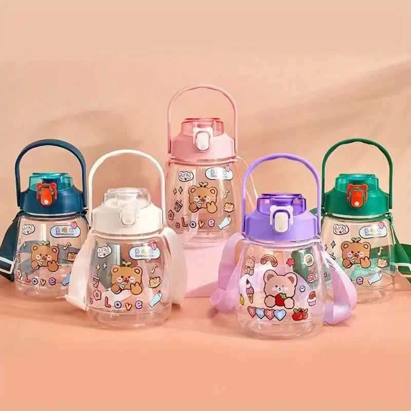 Botella de Agua "Barrigona" Kawaii 1300ml