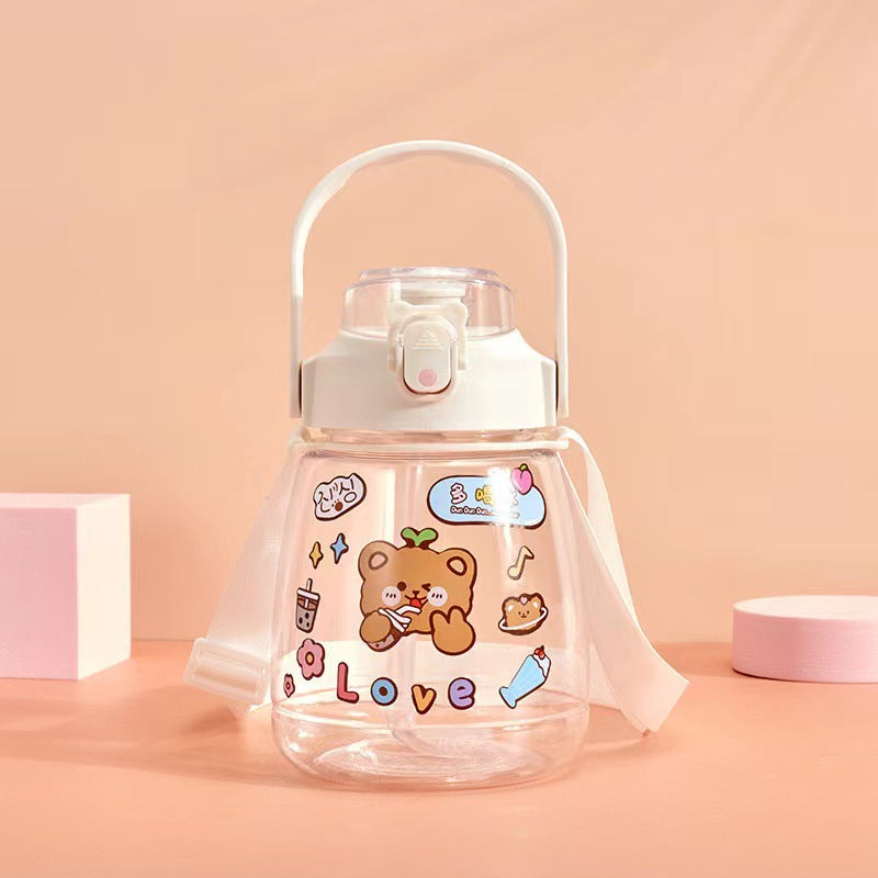 Botella de Agua "Barrigona" Kawaii 1300ml